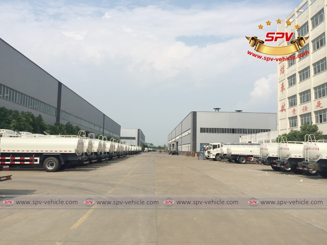 5th shipment of 50 units of JAC Water Bowsers to Venezuela -3